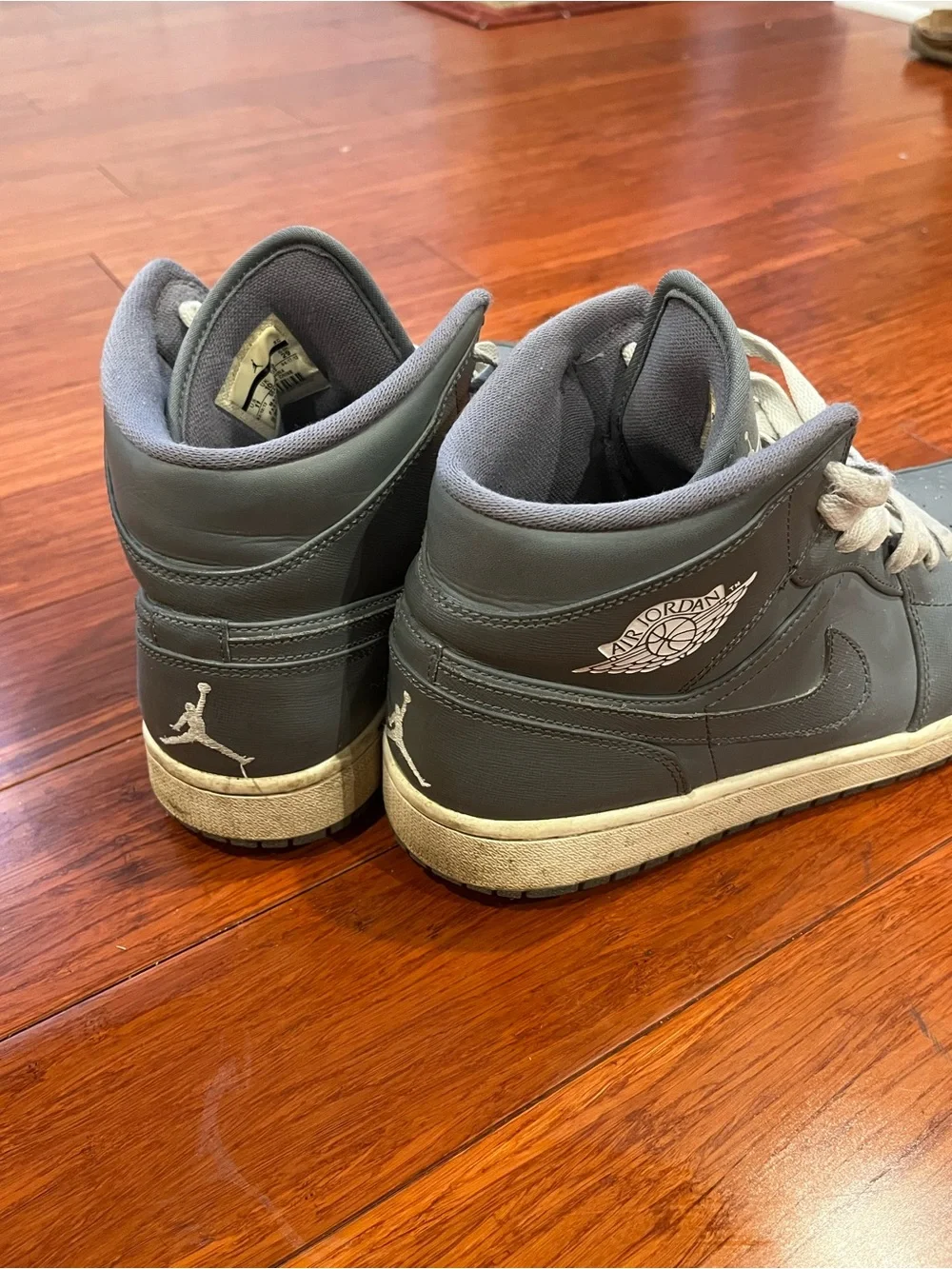 Nike Air Jordan Mid-Top Sneakers - Gray